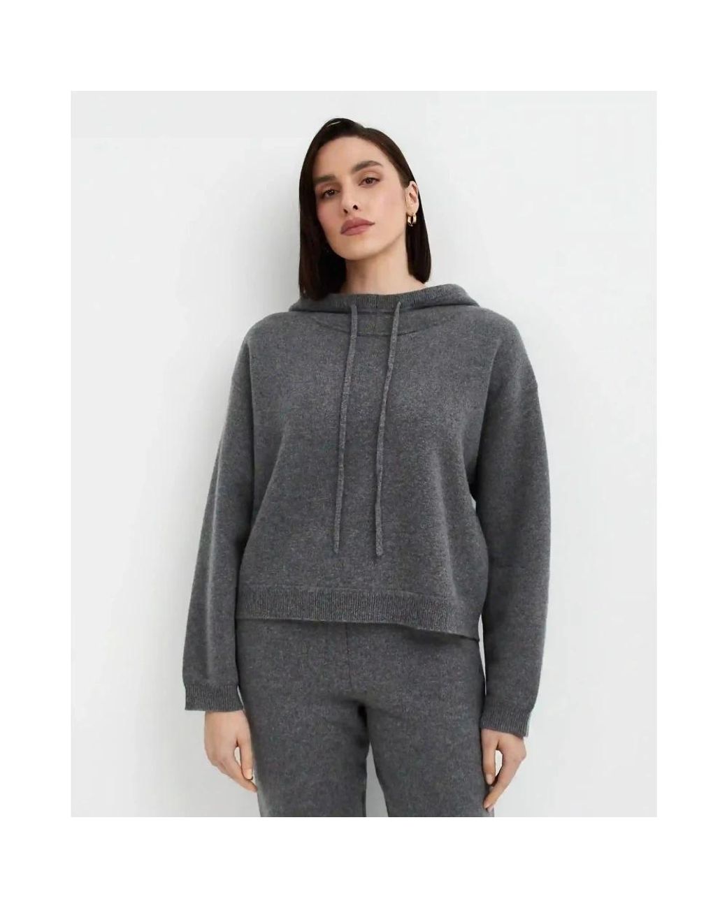 Loulou de Saison Gray Cashmere Knitwear