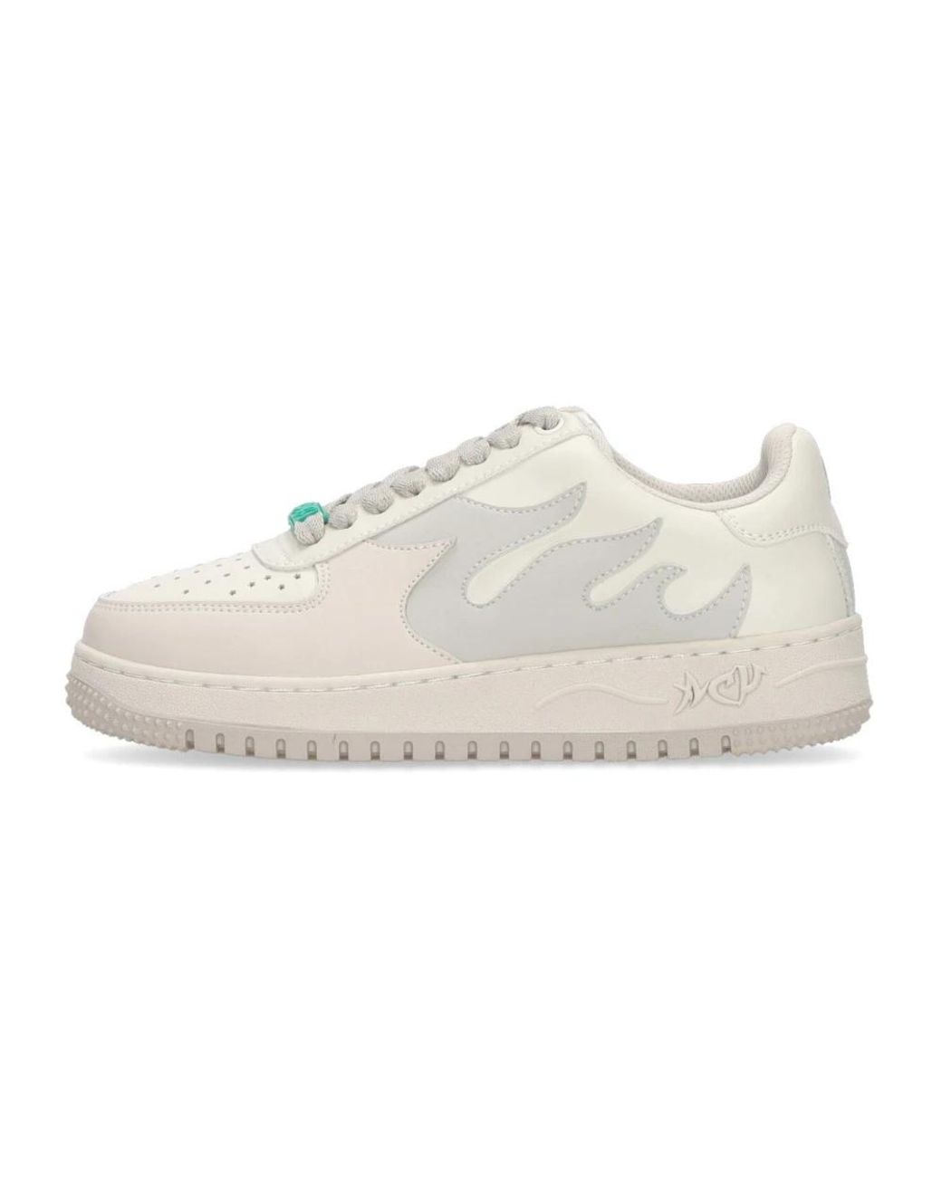 Acupuncture White Sneakers for men