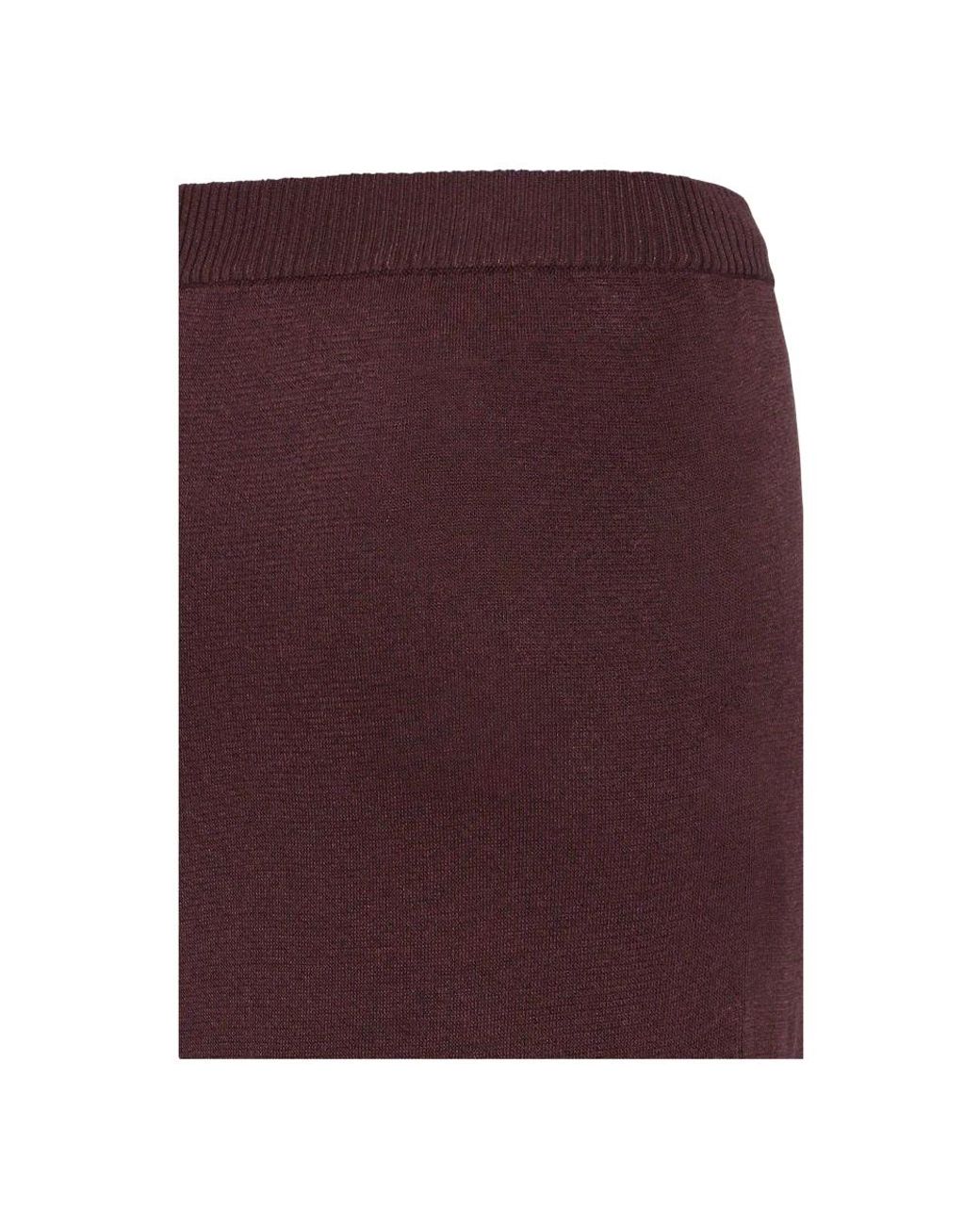 Maxi Skirts Ichi de color Purple