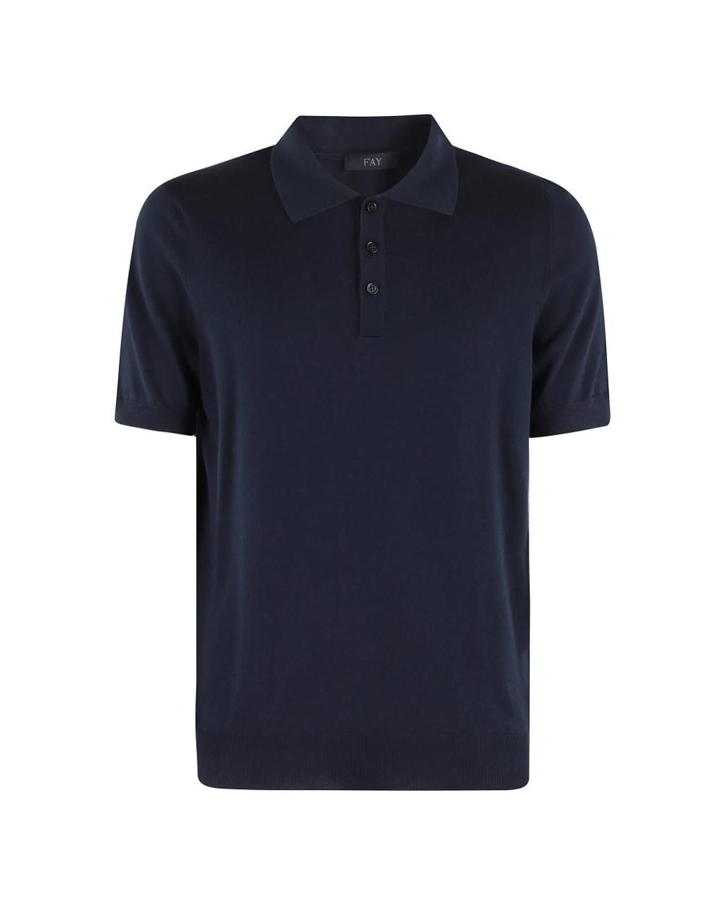 Fay Blue Polo Shirts for men