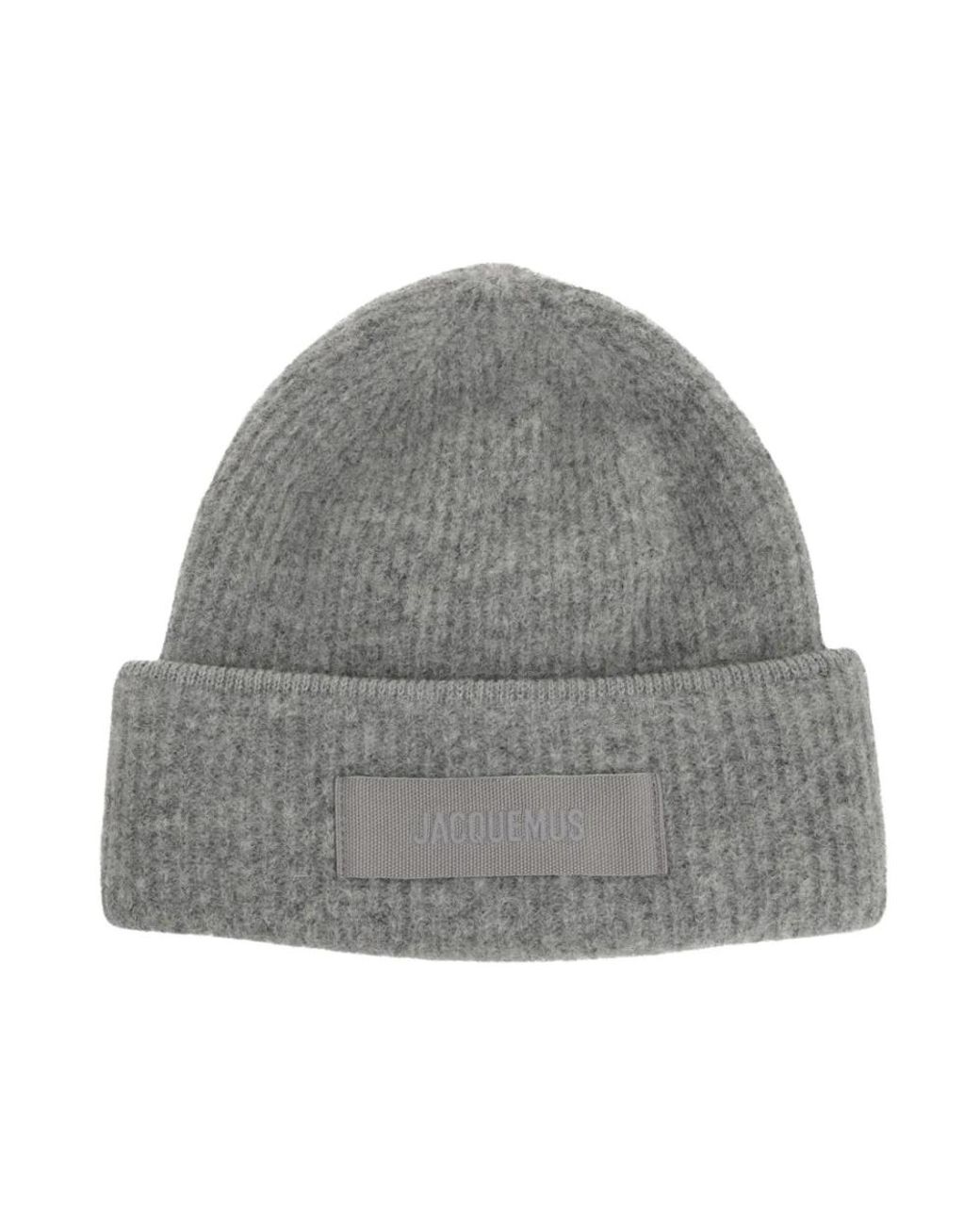 Jacquemus Accessoires ,Grijs ,Katoen Le Bonnet in het Gray