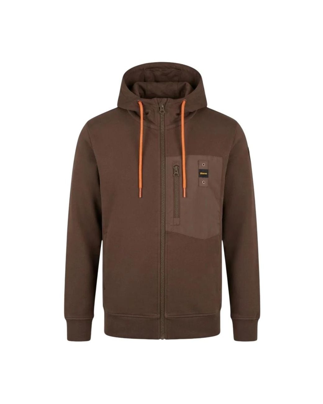 Zip-Throughs di Blauer in Brown da Uomo
