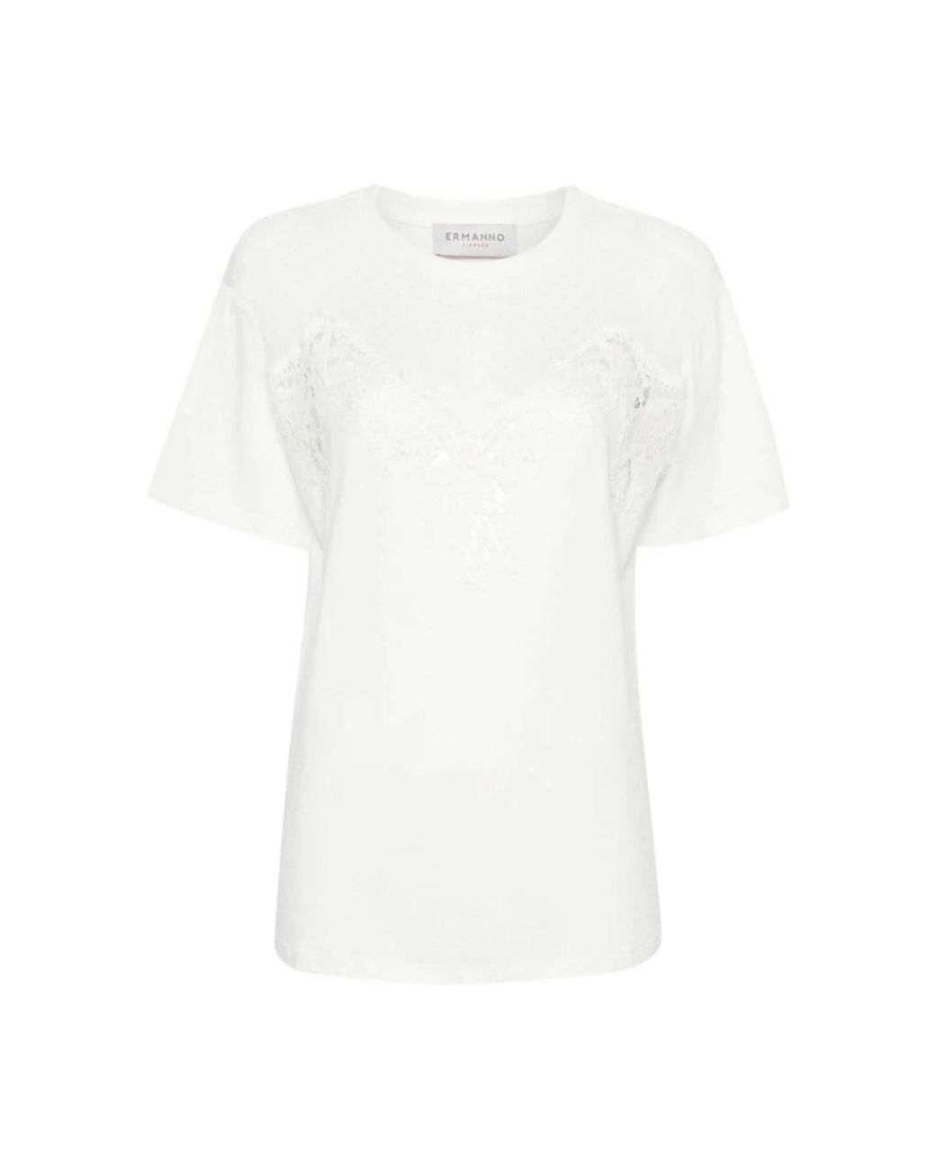Ermanno Scervino White T-Shirts