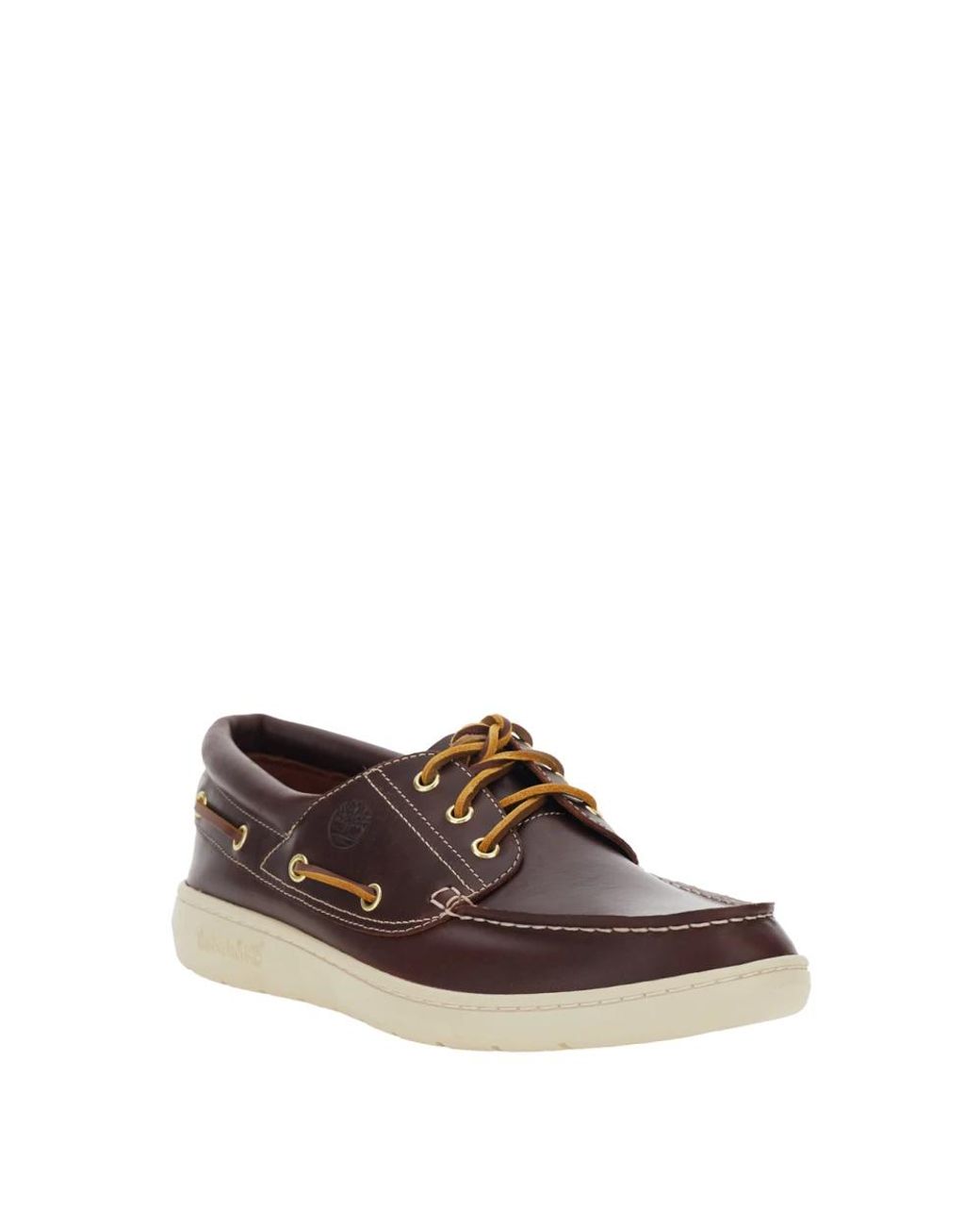 Timberland Brown Boat Shoes for men
