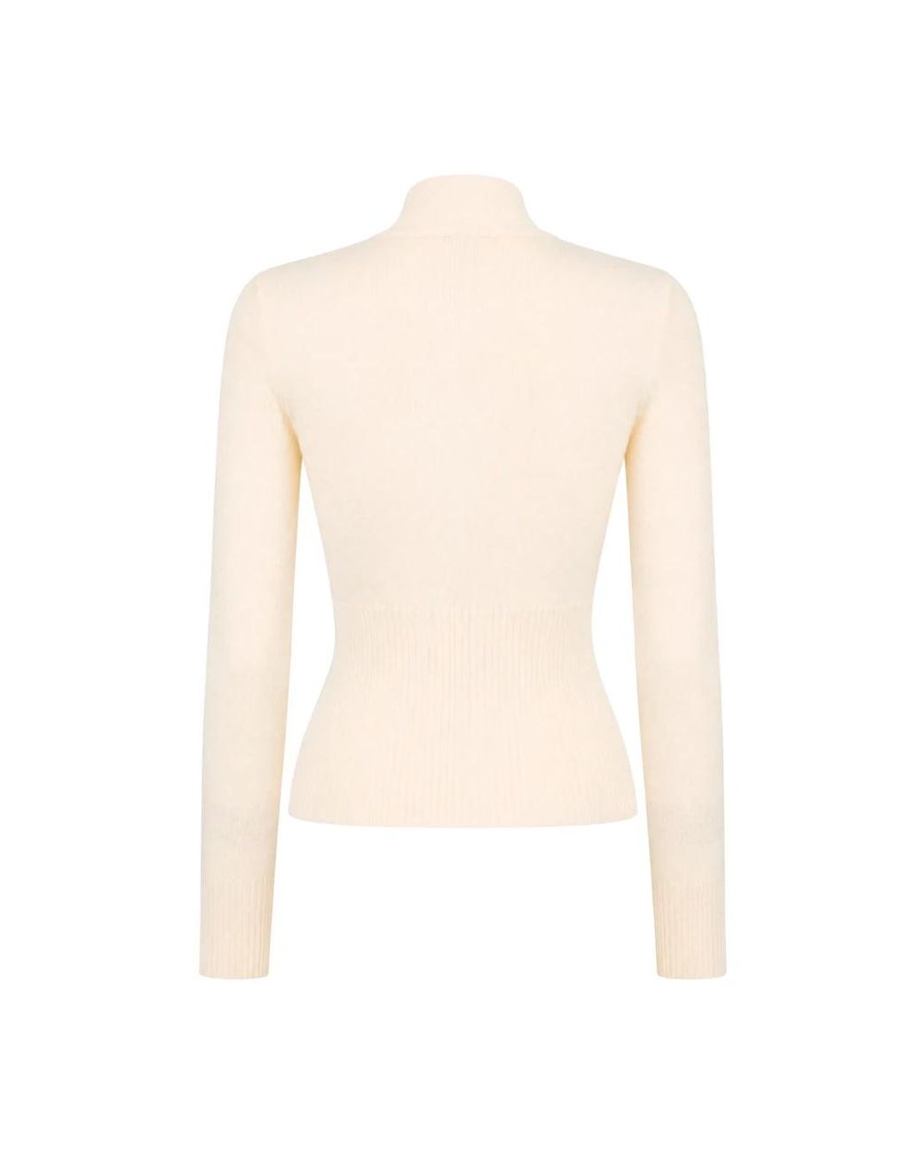 Max Mara Natural Round-Neck Knitwear