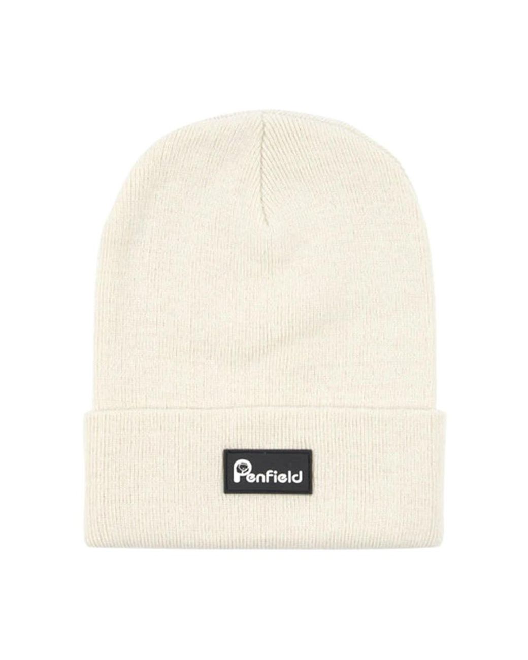 Penfield White Cappellino A Cuffia