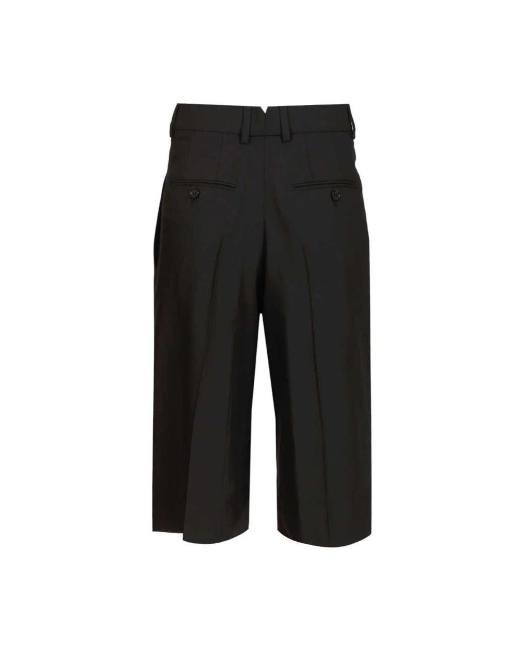 AMI Black Long Shorts