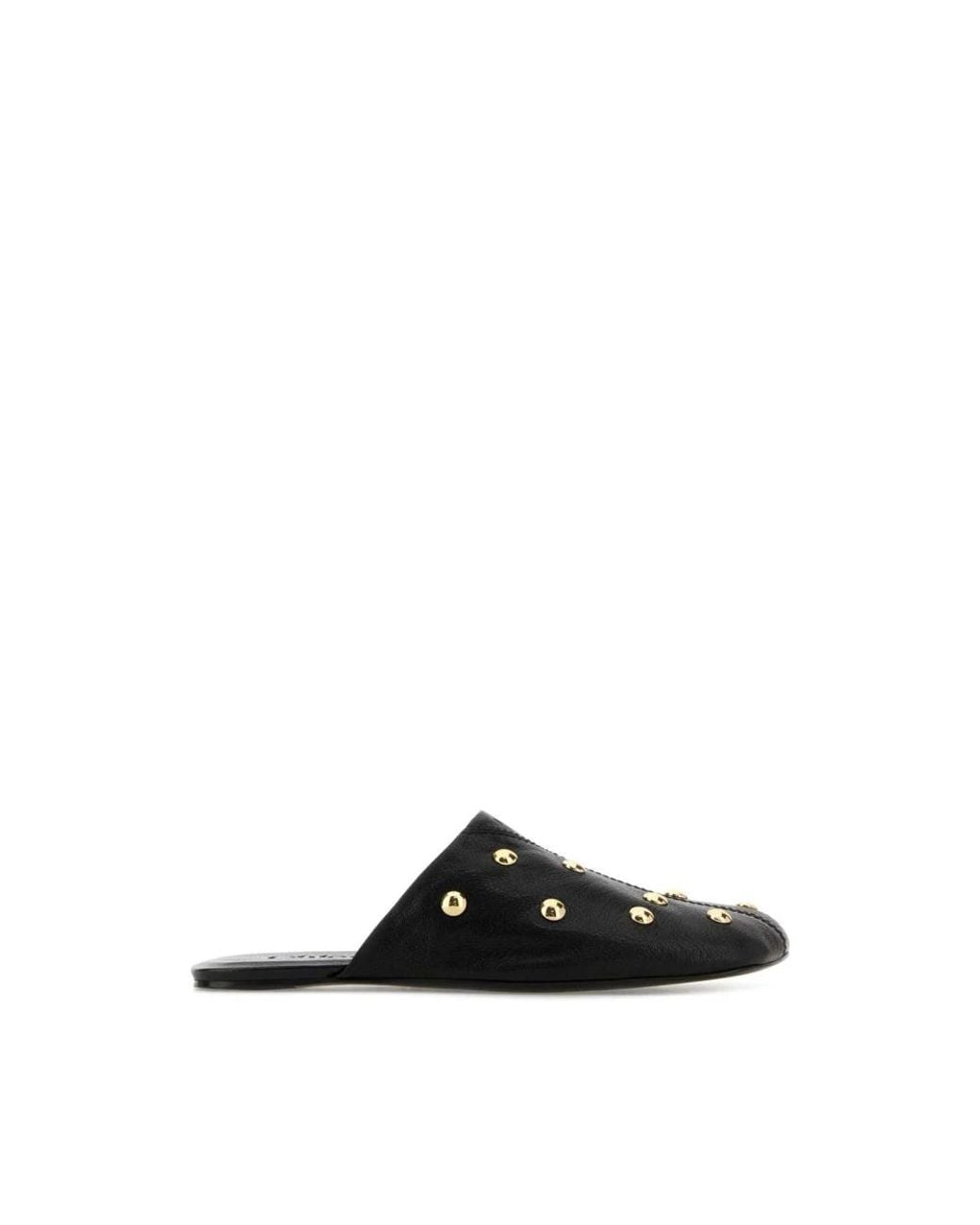 Chloé Black Rita Studded Mules