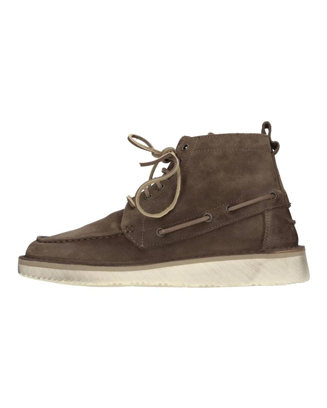 Dondup Brown Lace-Up Boots for men