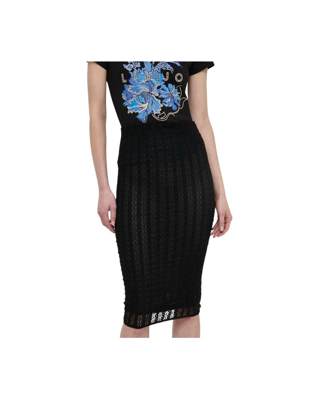 Pinko Midi Rok in het Black