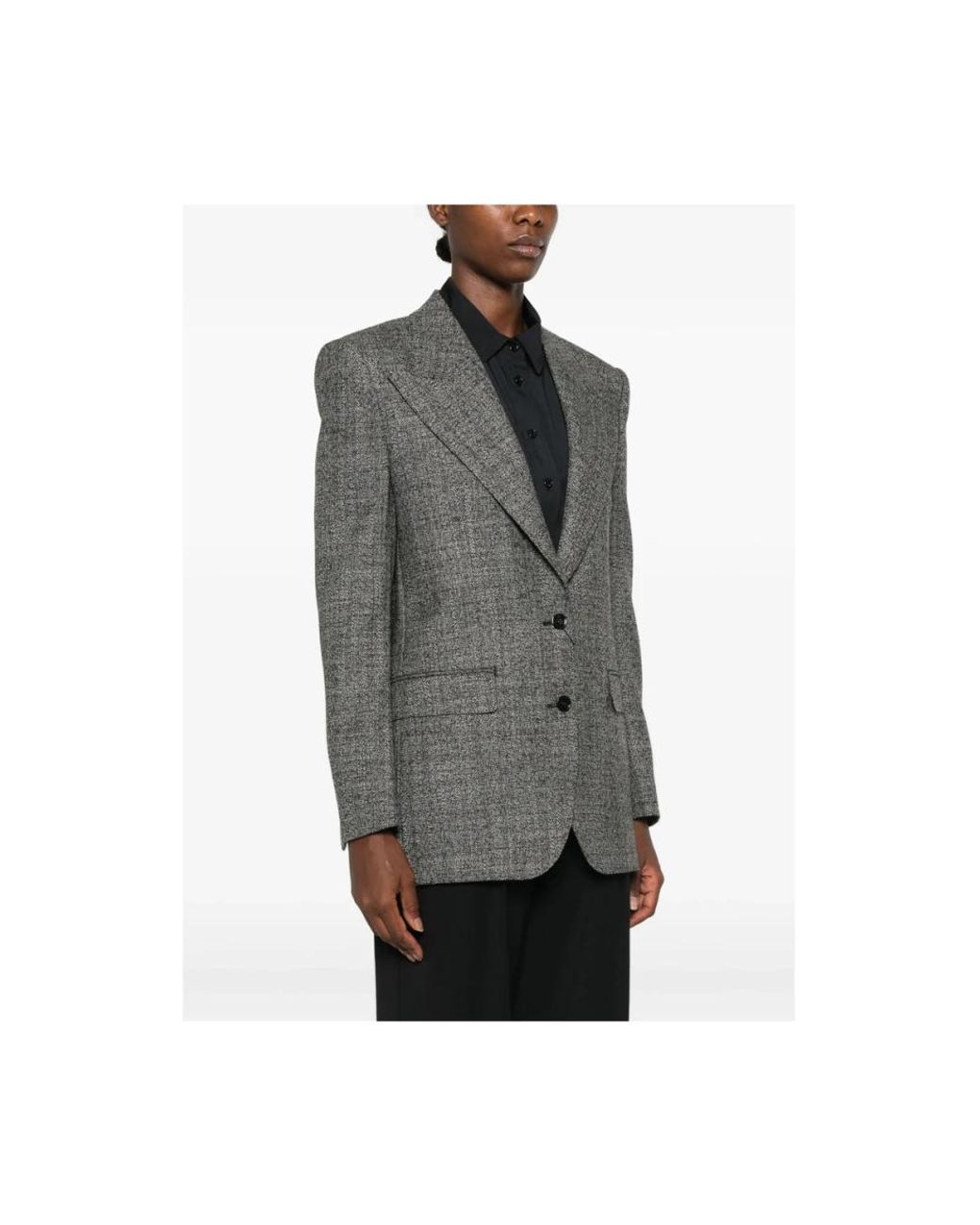 Dolce & Gabbana Gray Blazers