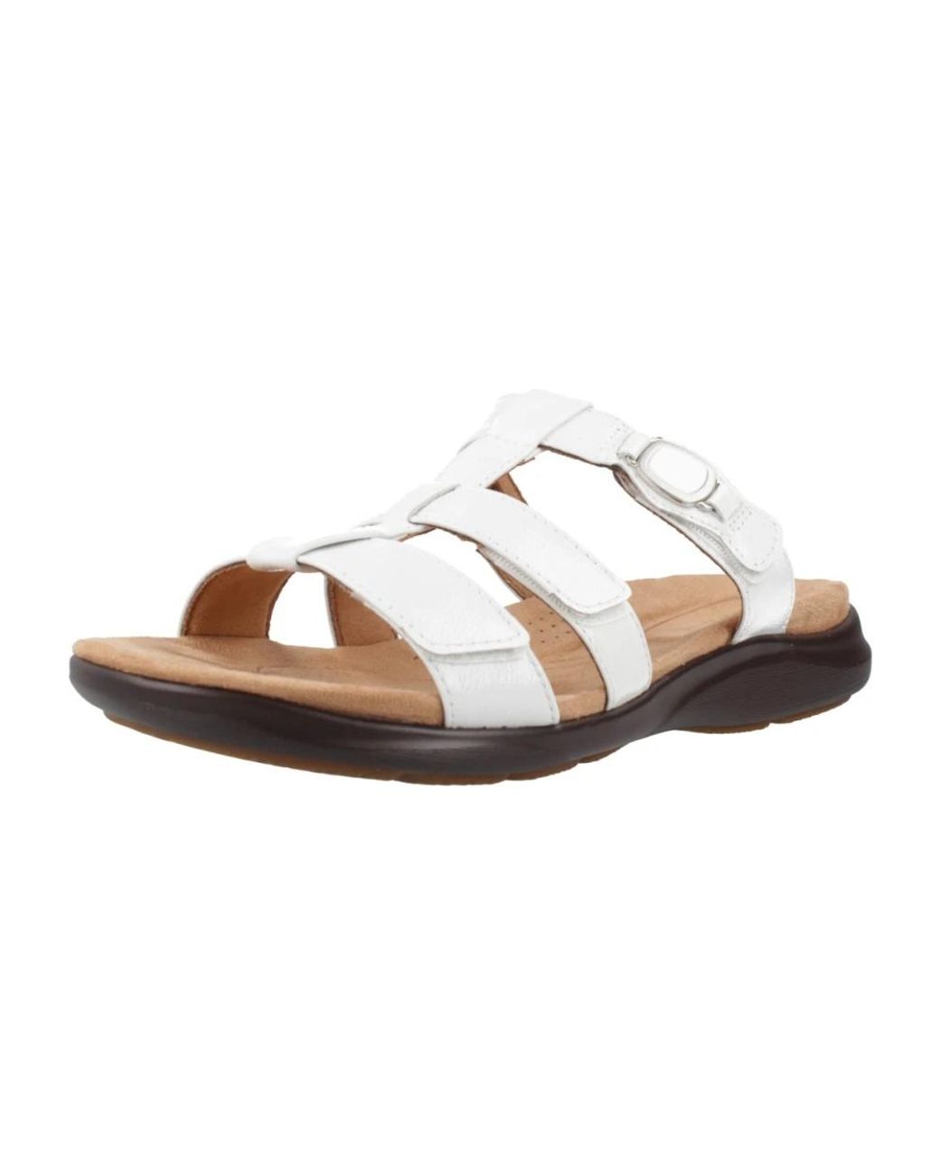 Sliders di Clarks in Brown