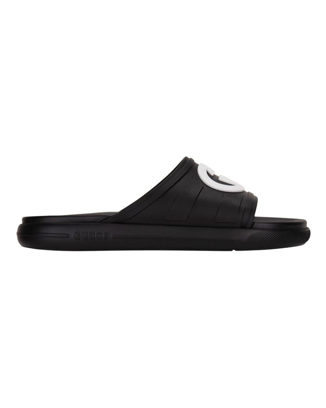 Gucci Black Sliders for men