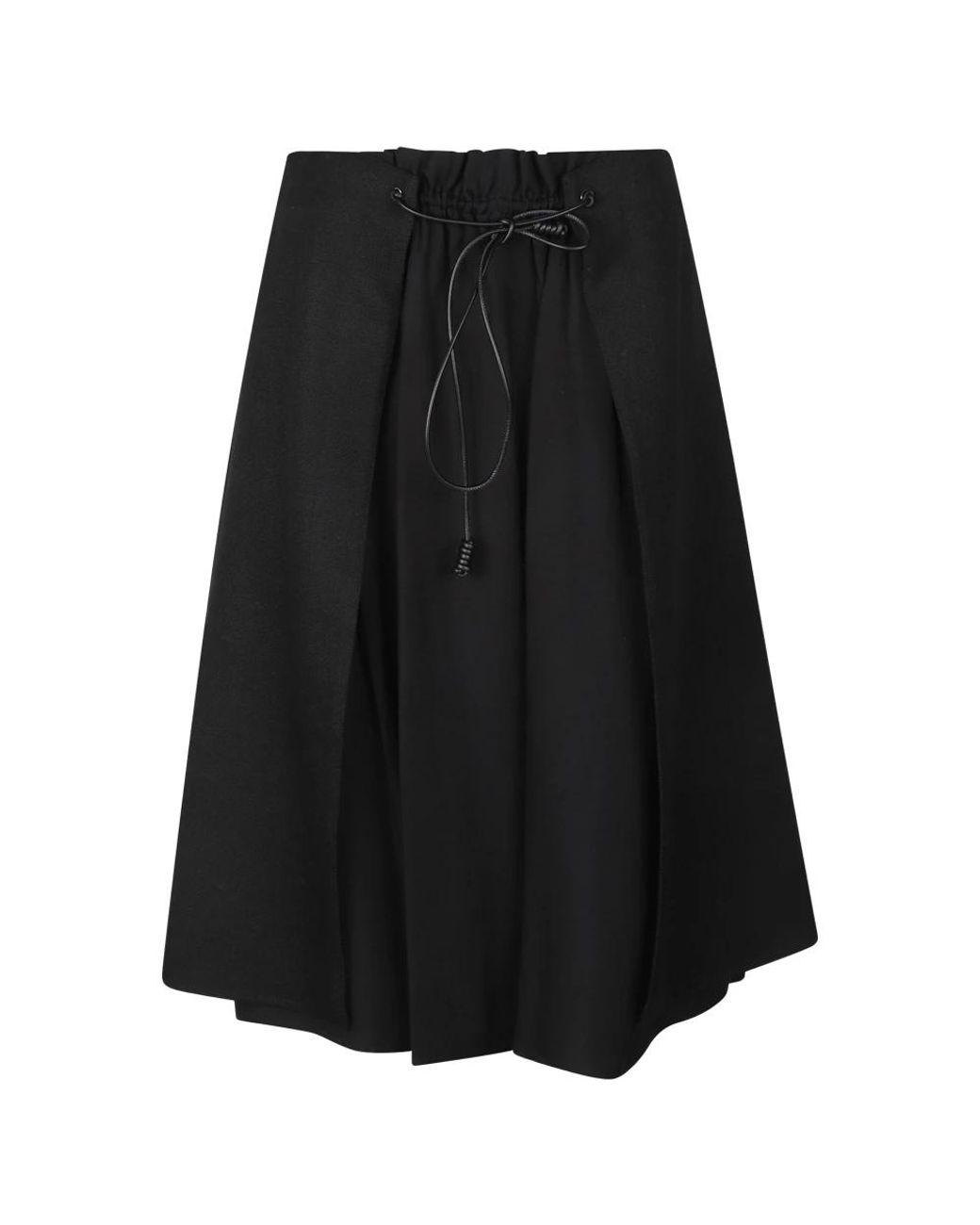 Moncler Black Midi Skirts