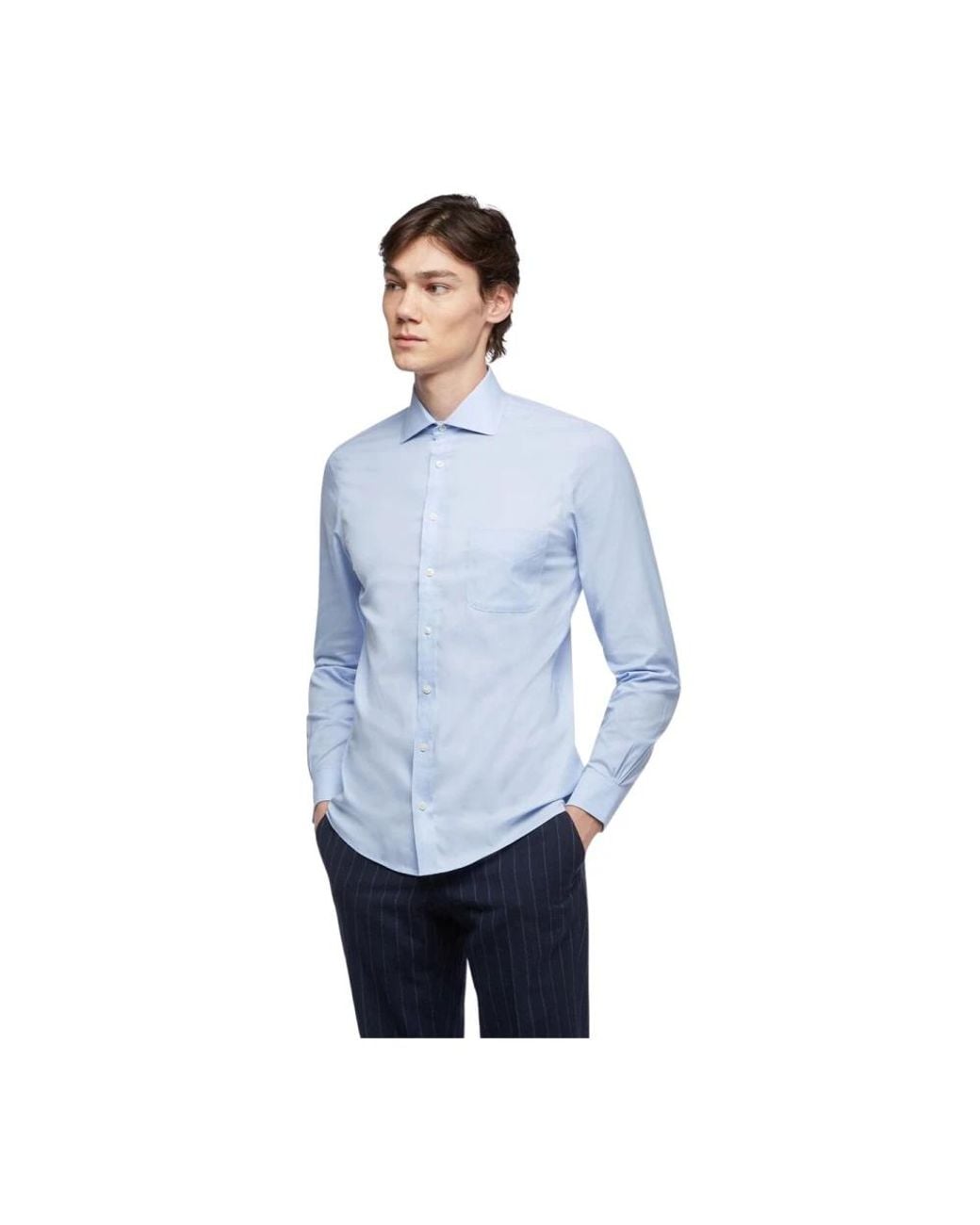Brooks Brothers Blue Formal Shirts for men