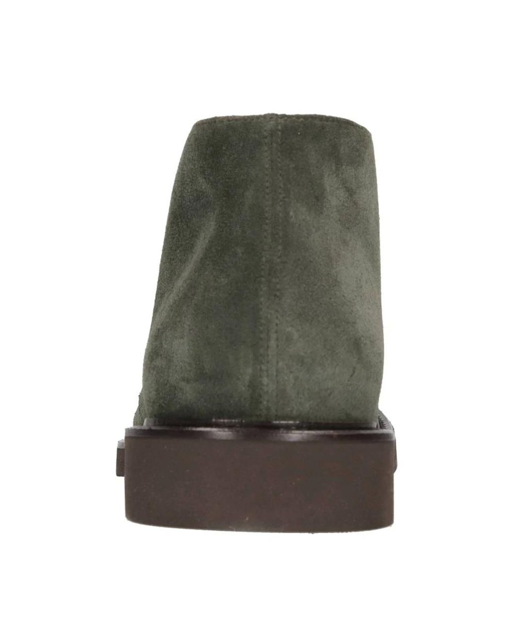 Doucal's Green Lace-Up Boots for men
