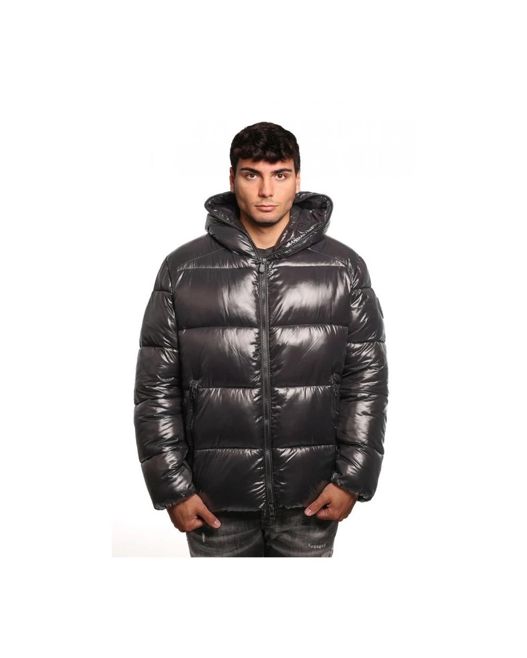 Save The Duck Black Winter Jackets for men