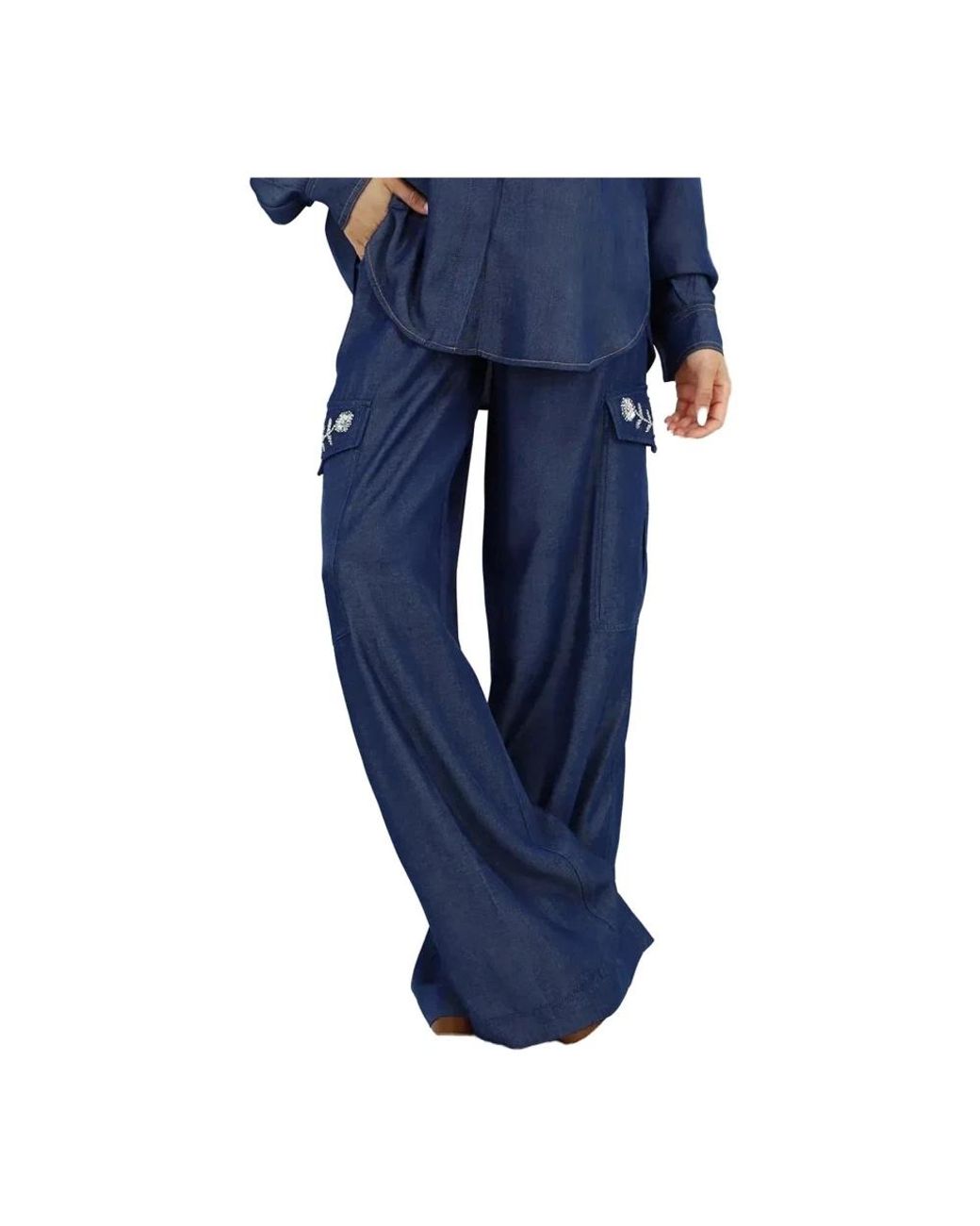 Liu Jo Blue Wide Jeans