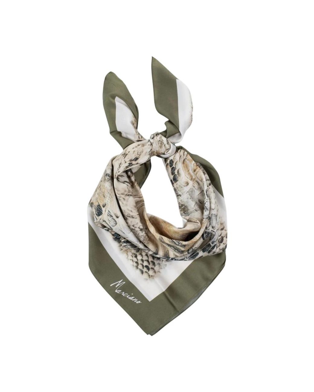 Guess Metallic Silk Scarves