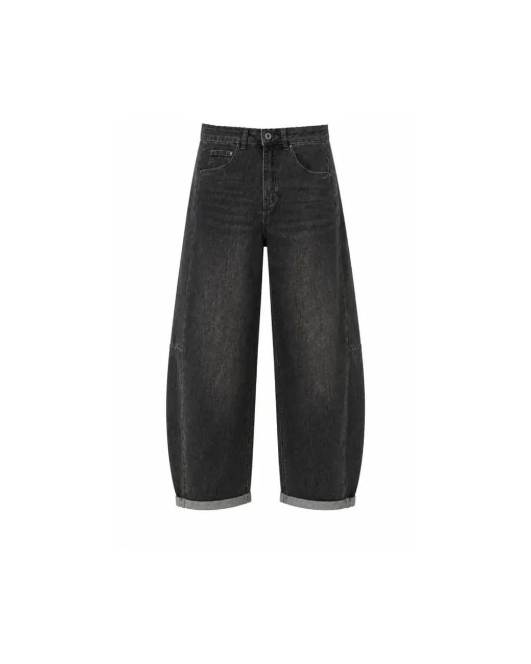 Amélie & Amélie Black Loose Fit Jeans