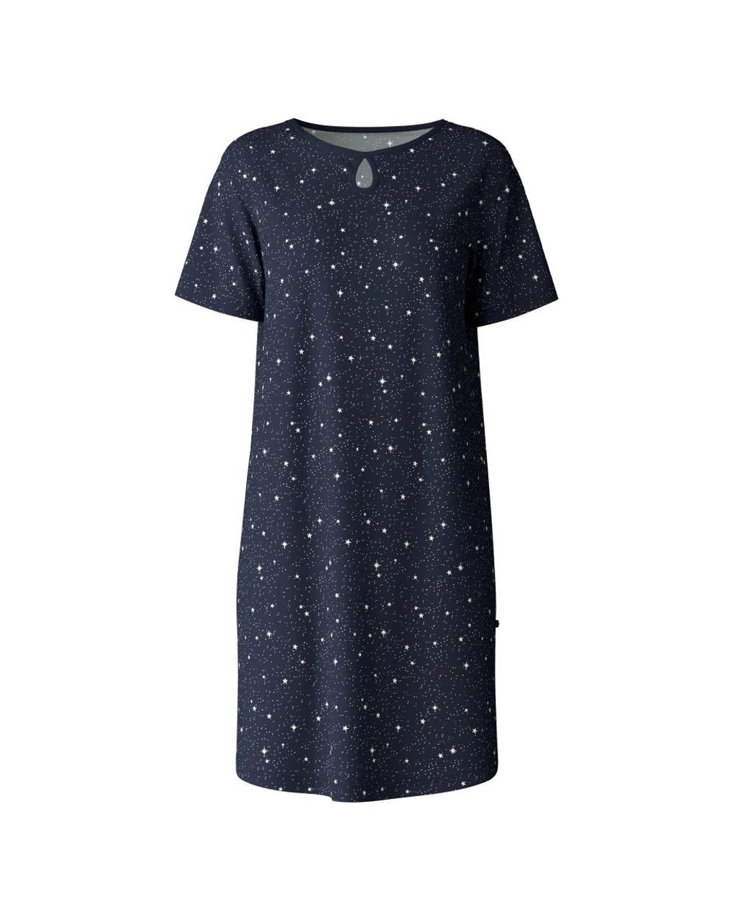 Calida Kleedjes ,Blauw ,Comfortabele Sleepshirt Voor Een Goede Nachtrust in het Blue