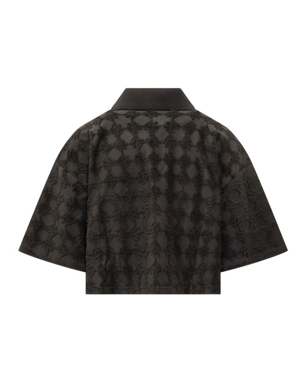 Amiri Black Polo Shirts
