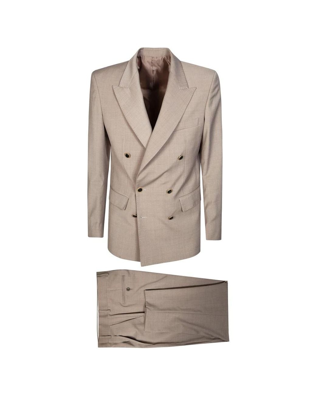 MARSĒM Natural Double Breasted Suits for men