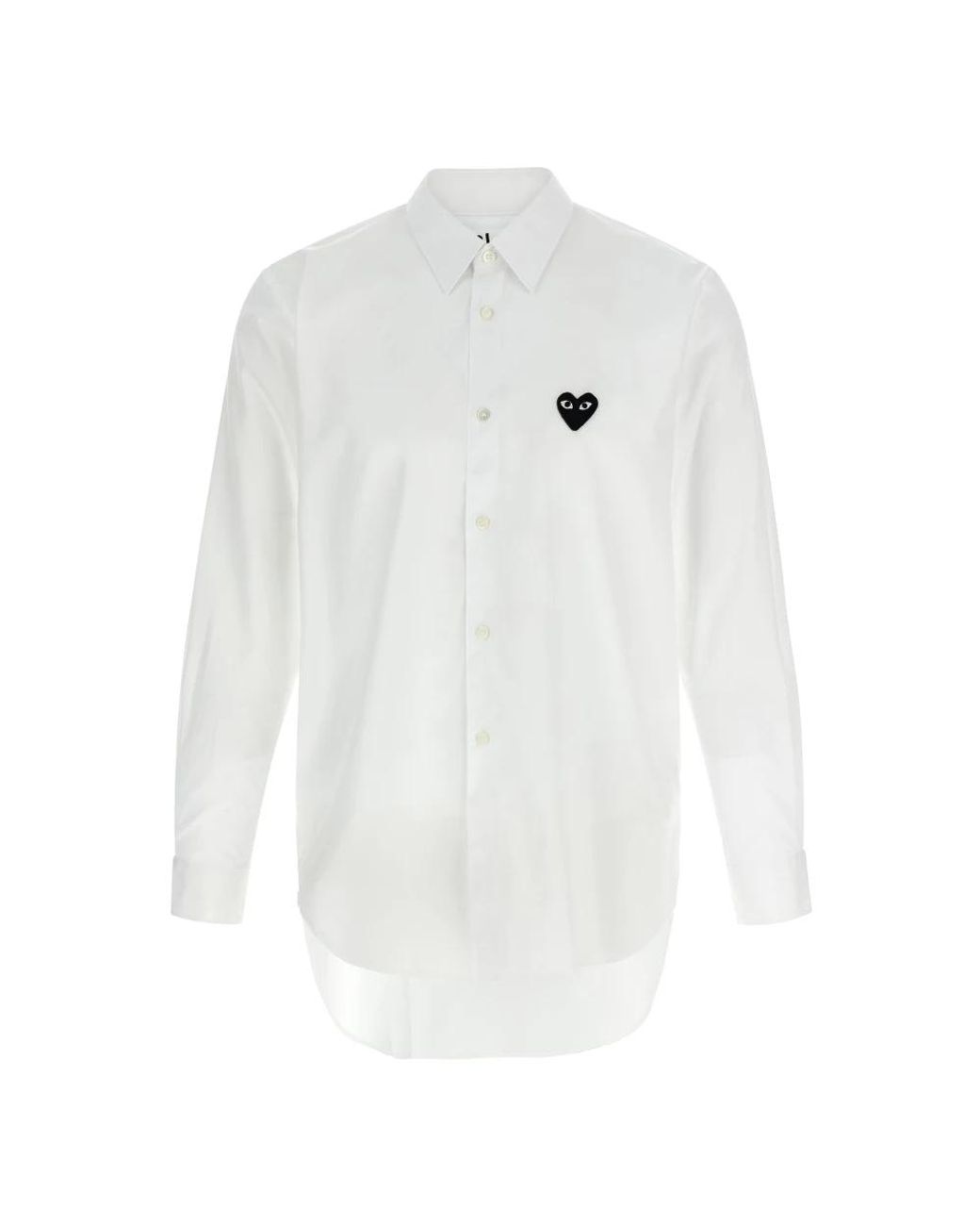 COMME DES GARÇONS PLAY White Casual Shirts for men