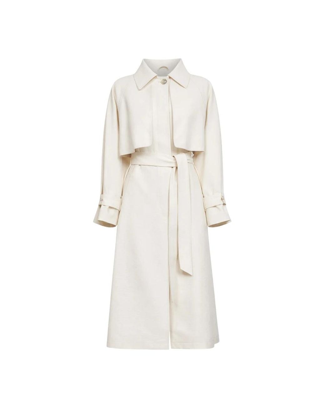Herno White Trench Coats