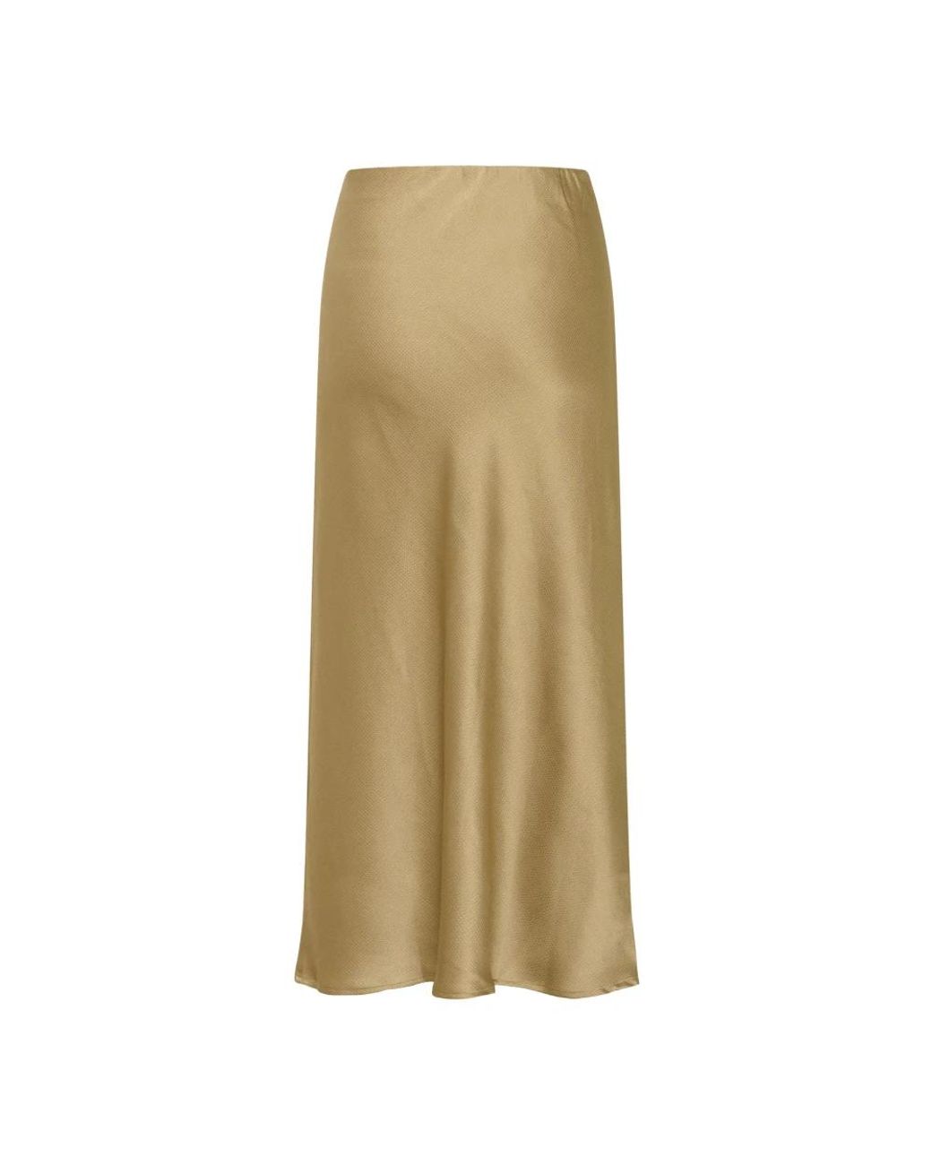 Midi Skirts Kaffe en coloris Natural