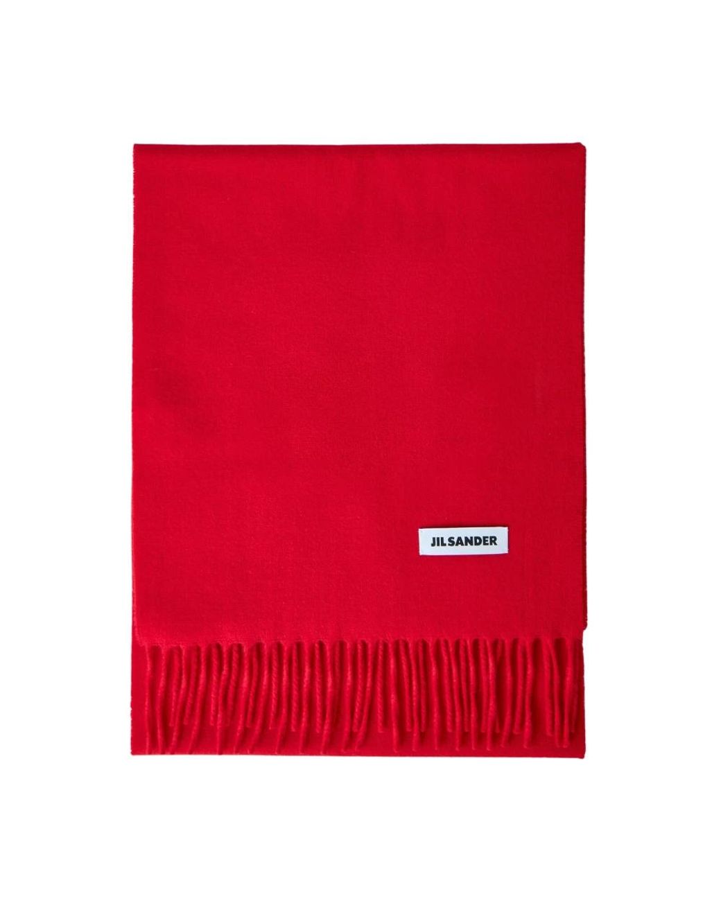 Winter Scarves di Jil Sander in Red