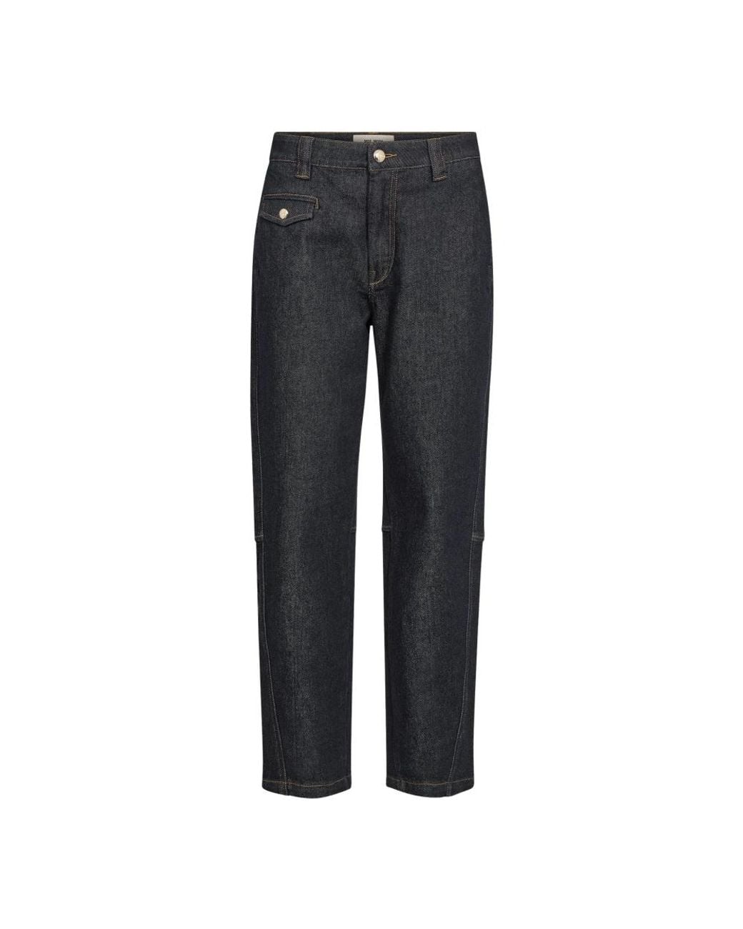 Mos Mosh Gray Loose Fit Jeans for men