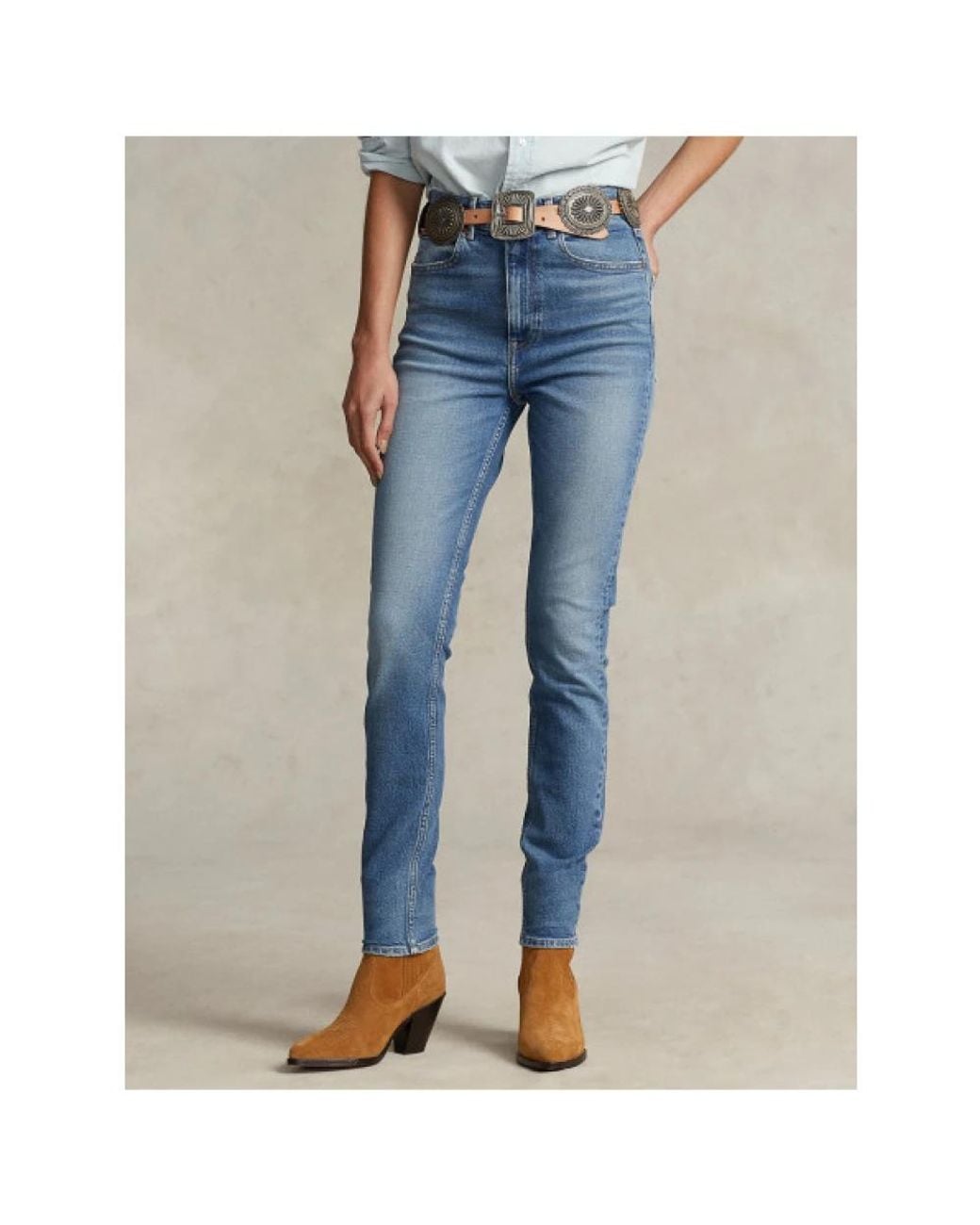 Polo Ralph Lauren Blue Slim Fit Jeans