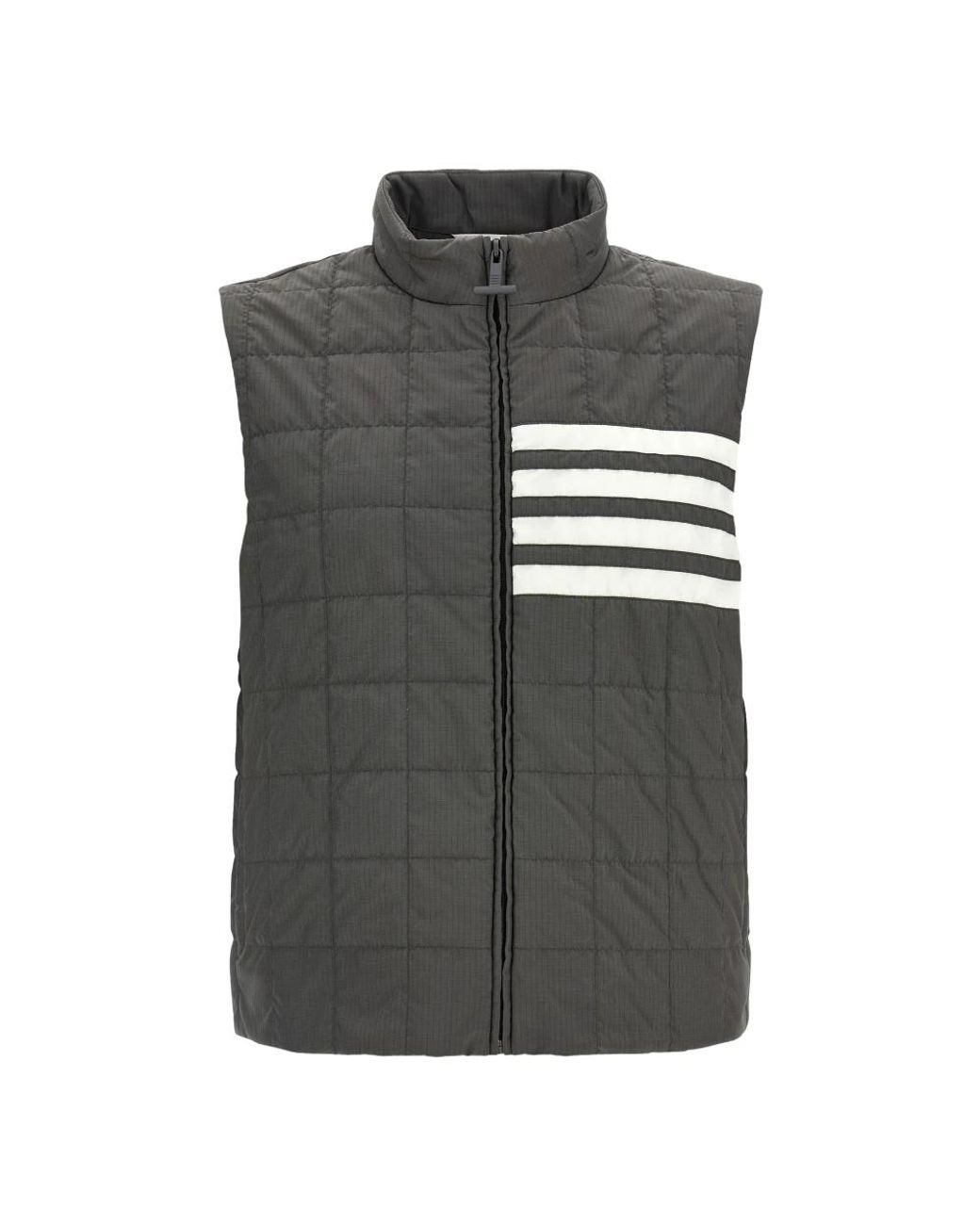 Thom Browne Gray Waistcoats for men