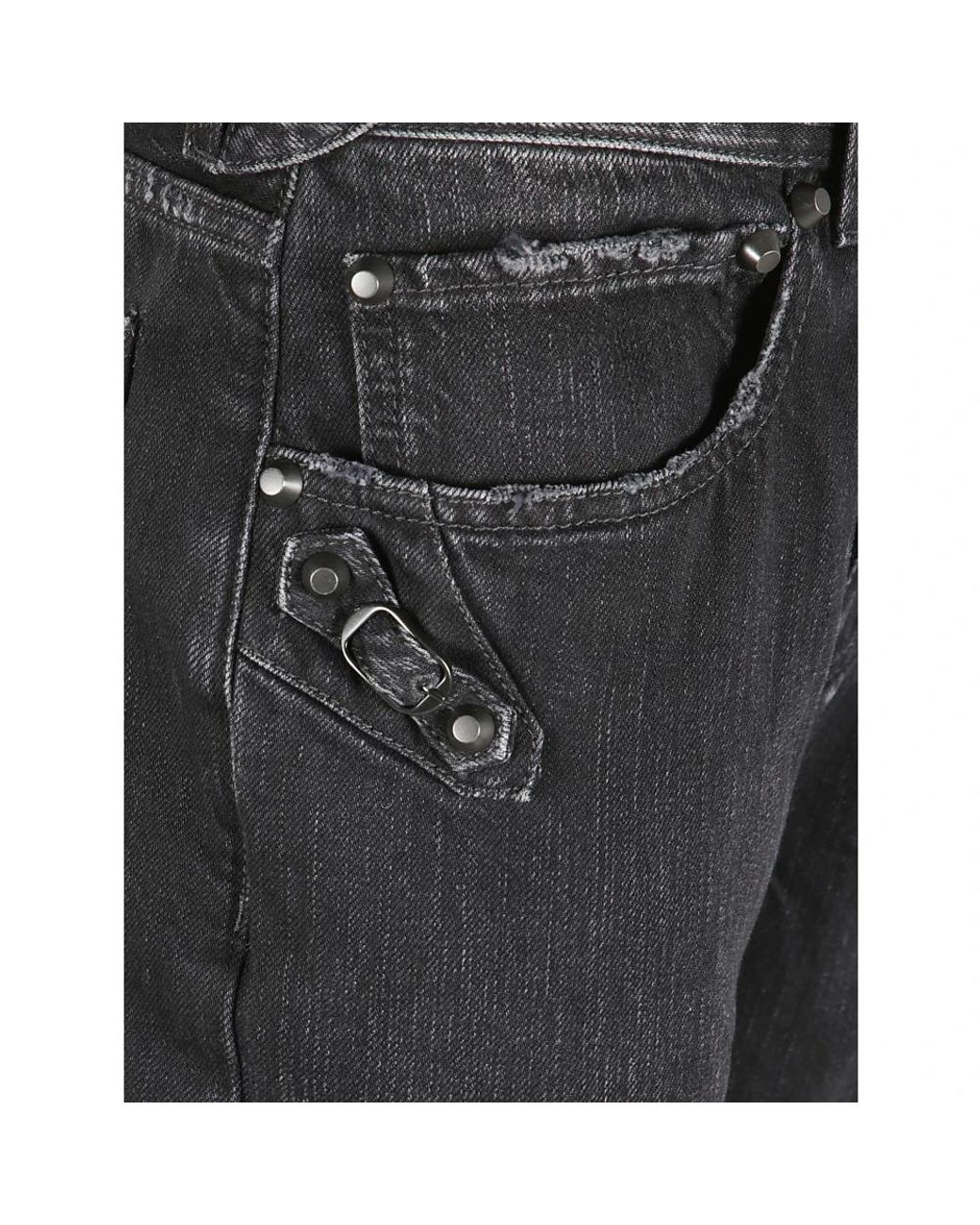 Balenciaga Gray Straight Fit Jeans