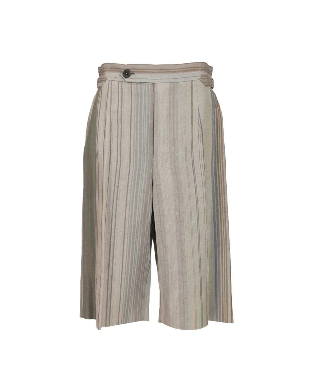 Vivienne Westwood Gray Long Shorts for men