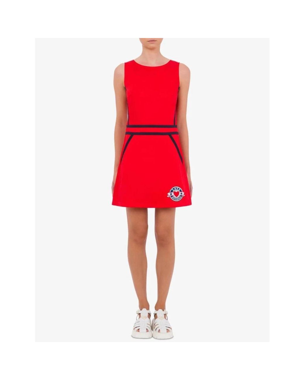 Love Moschino Red Short Dresses