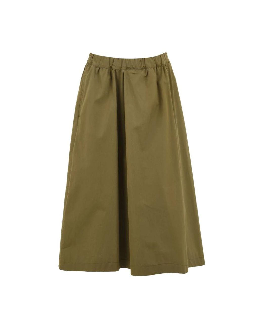 Aspesi Green Midi Skirts