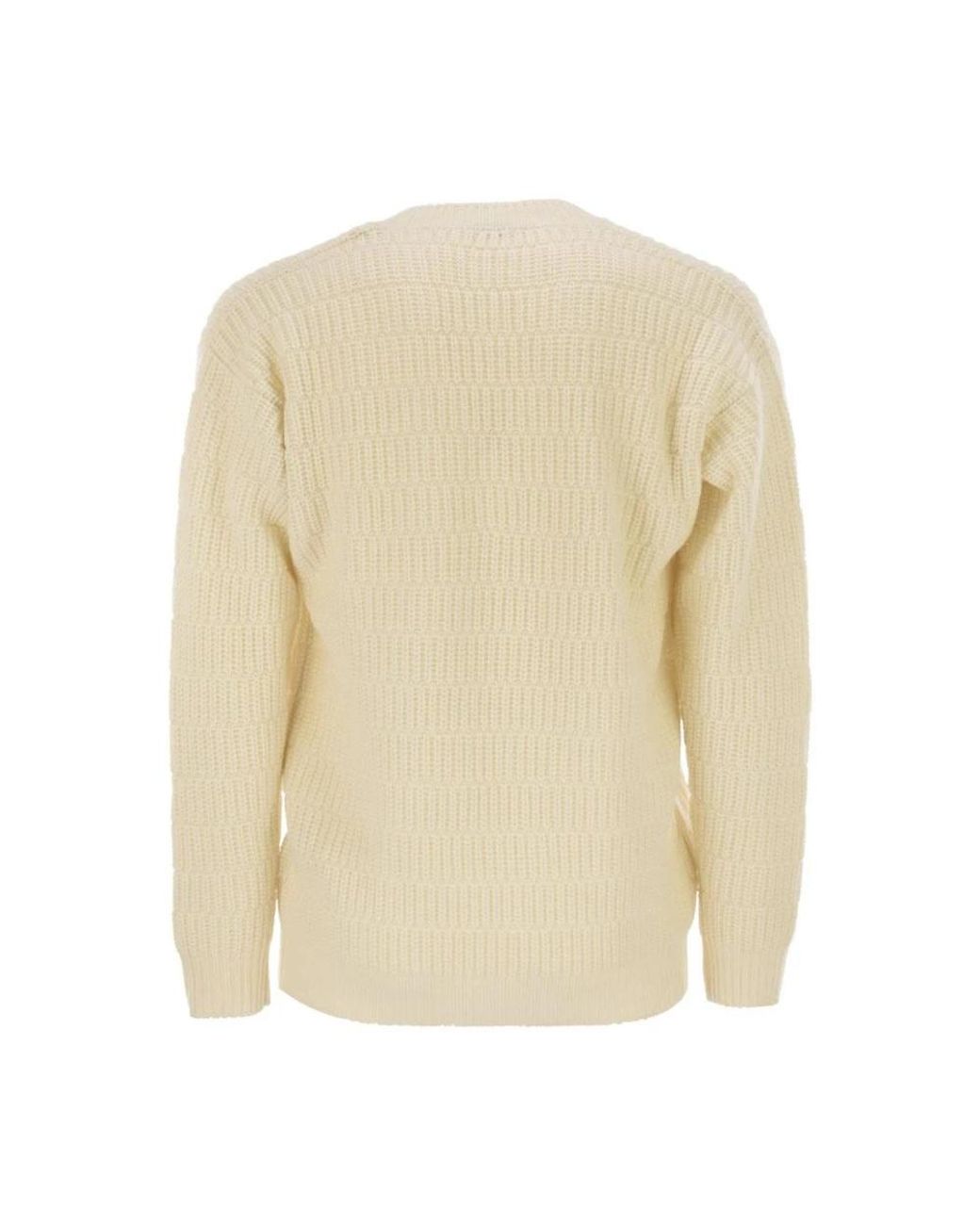 PT Torino Natural V-Neck Knitwear for men