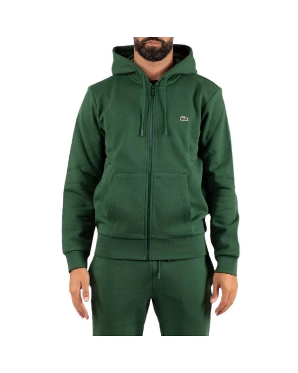 Zip-Throughs di Lacoste in Green da Uomo