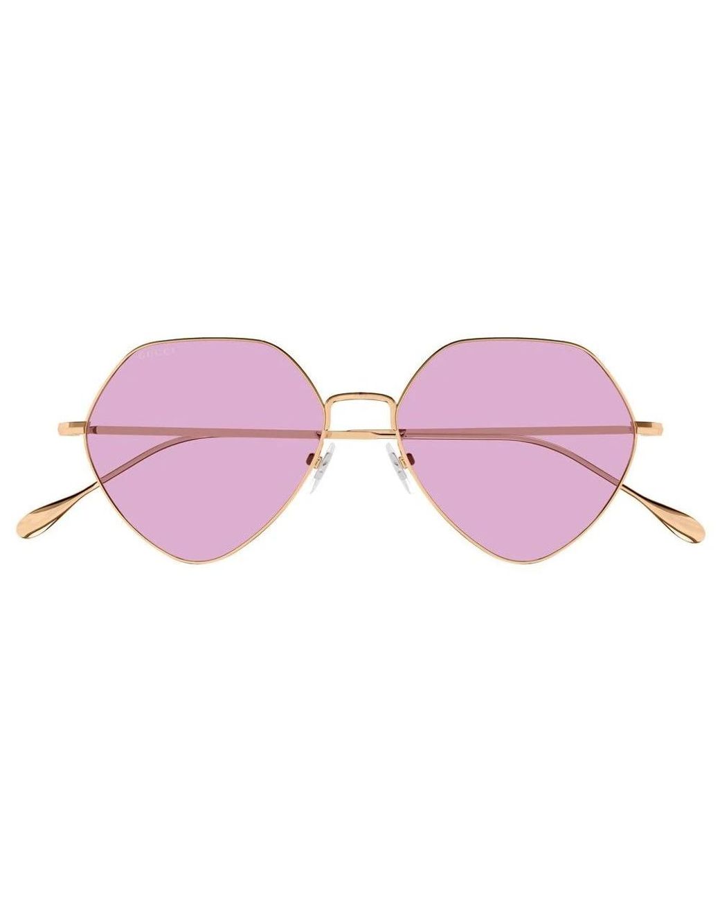 Gucci Pink Sunglasses