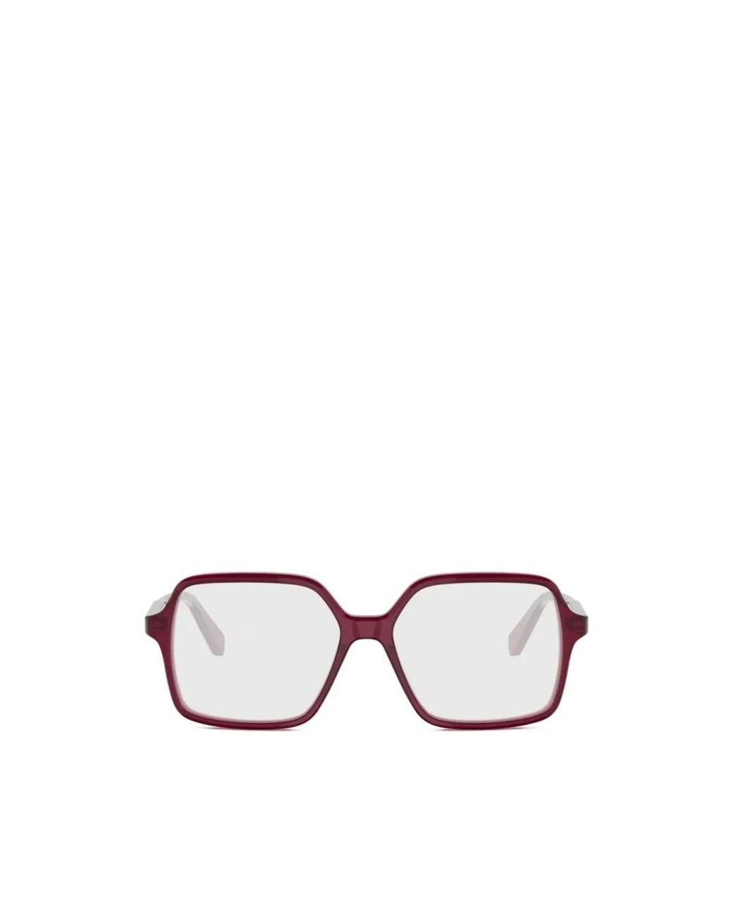 Céline Red Glasses
