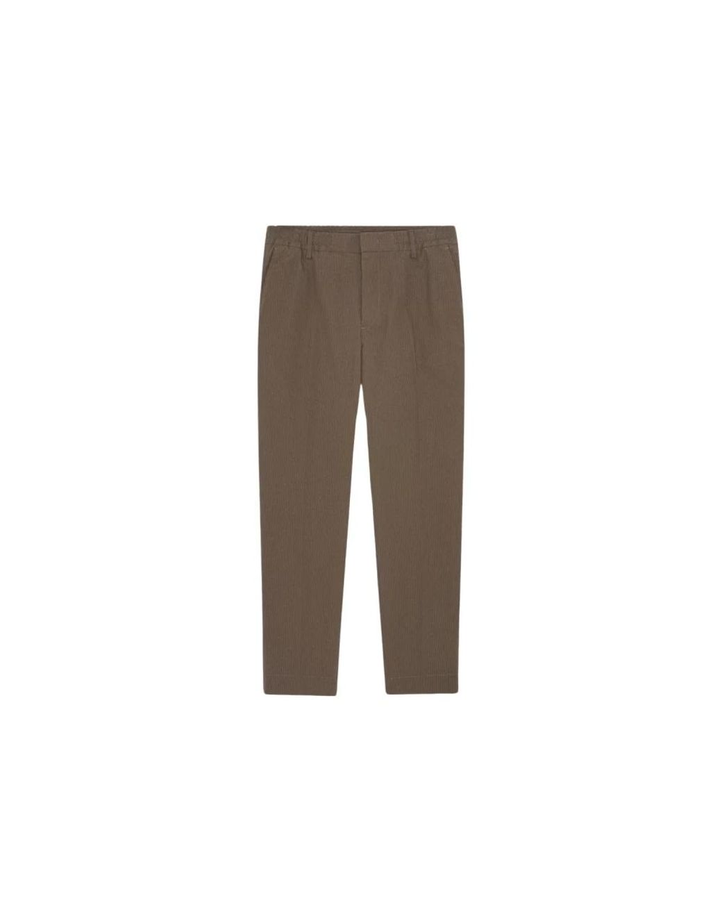 NN07 Billie Seersucker Broek in het Brown voor heren