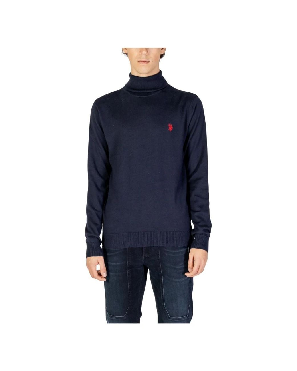 U.S. POLO ASSN. Blue Turtlenecks for men