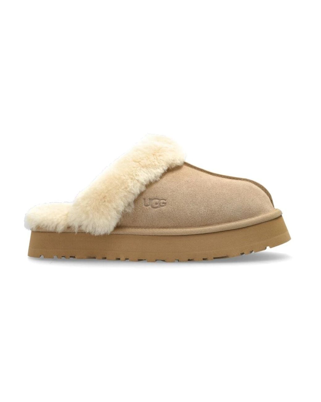 Slippers Ugg de color Natural