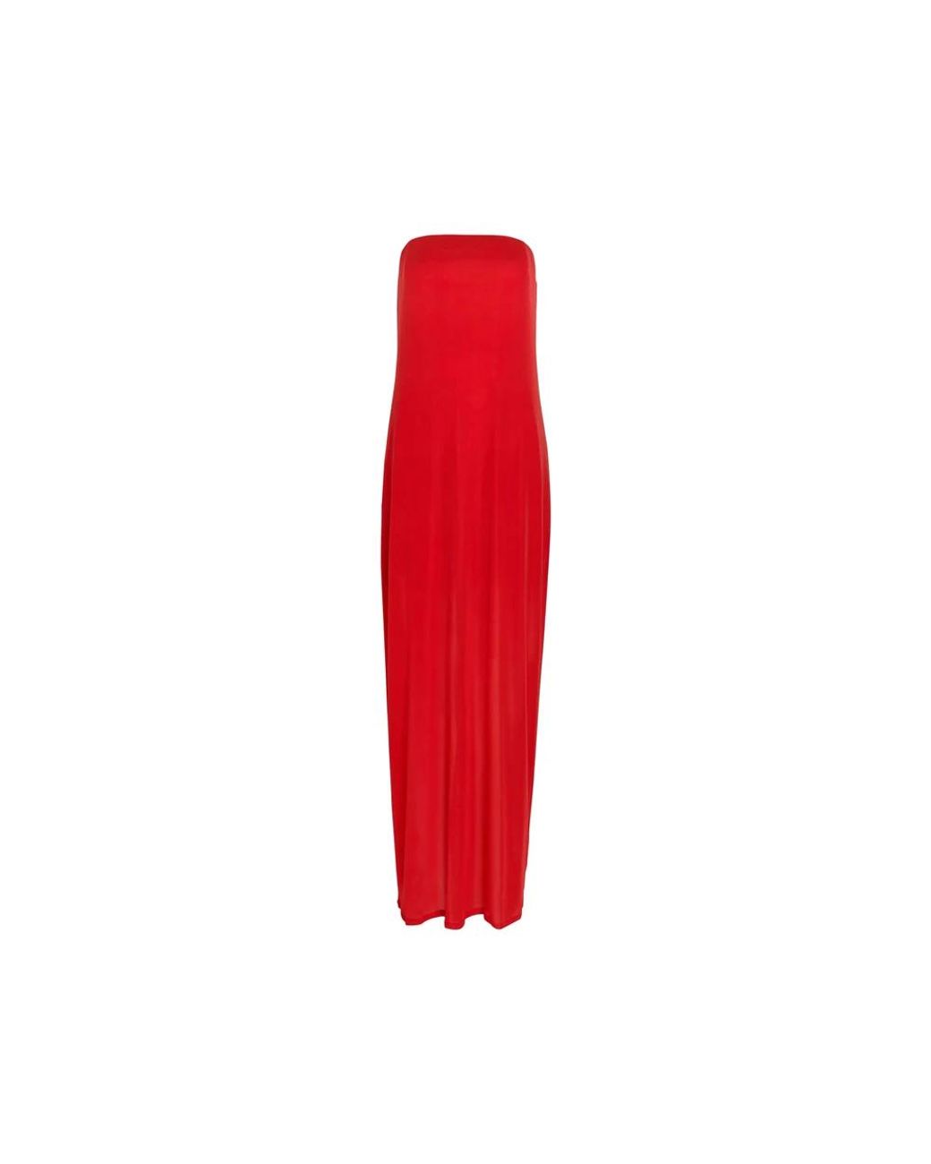 Staud Red Evening Dress