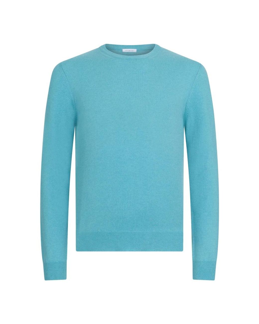 Malo Blue Cashmere Knitwear for men