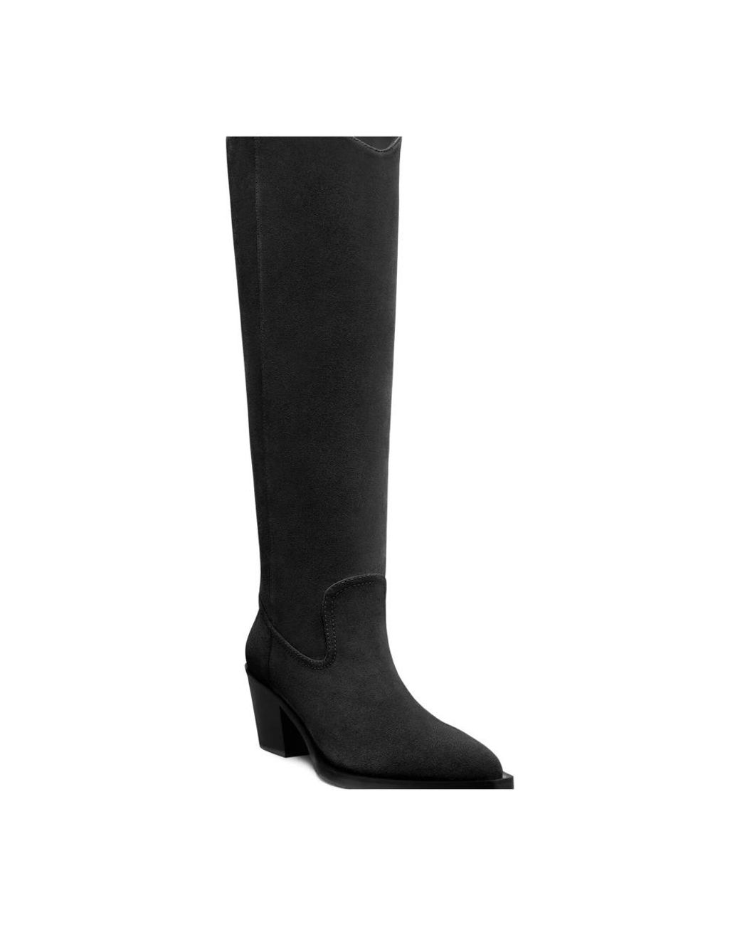 Stuart Weitzman Black Cowboy Boots