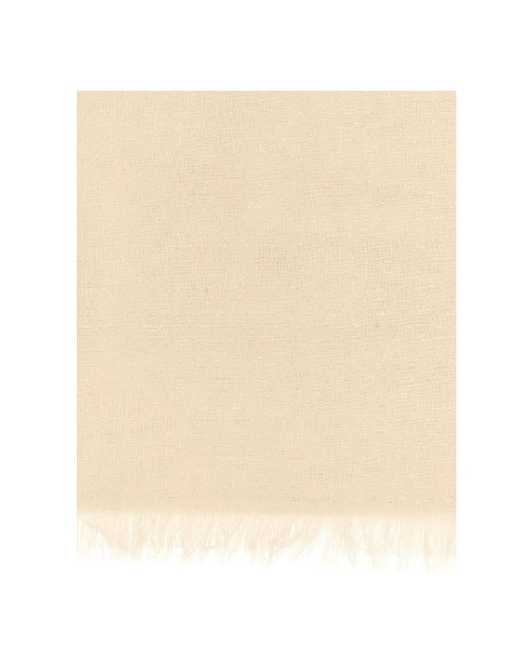 Brunello Cucinelli Natural Scarves
