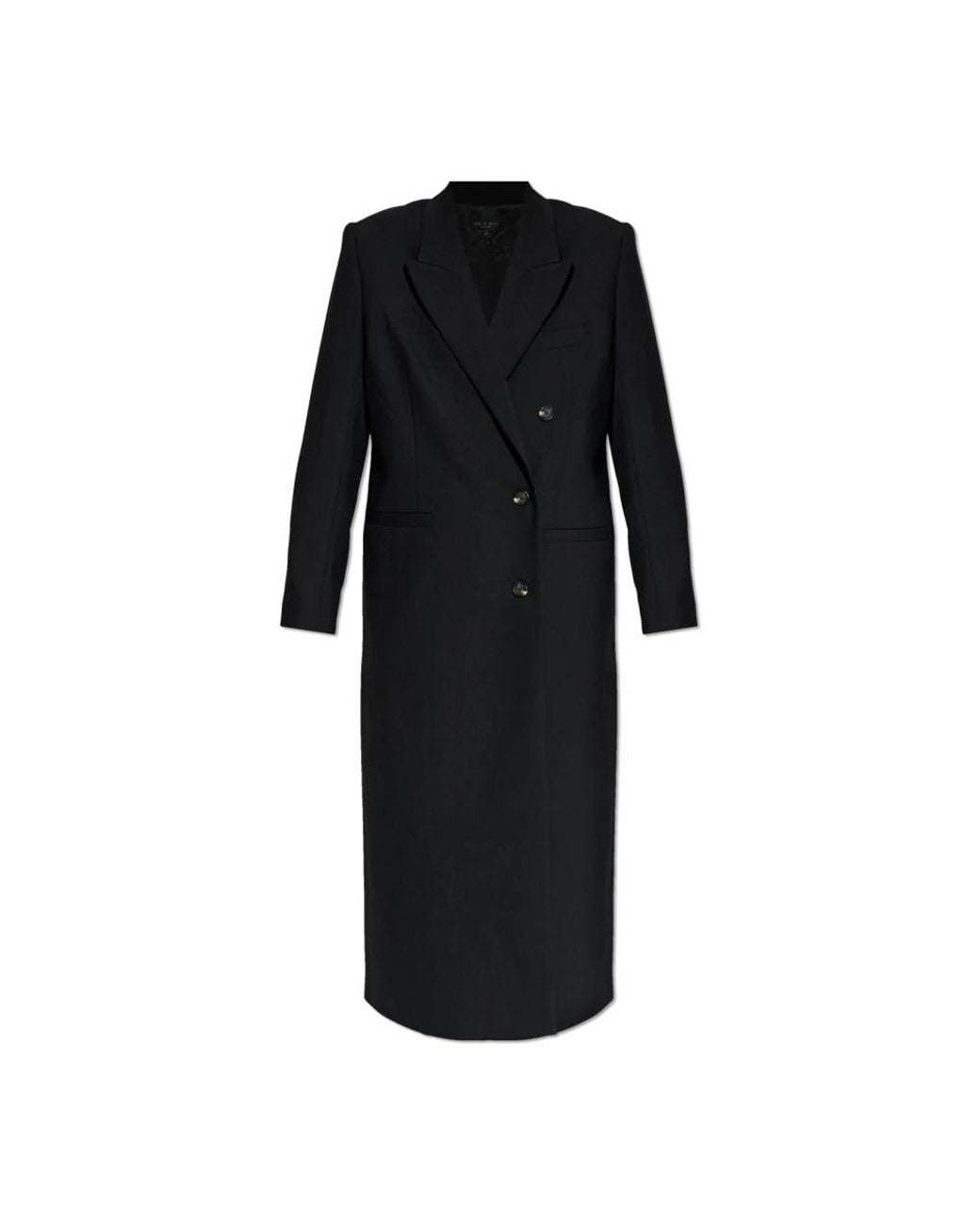 Single-Breasted Coats Rag & Bone en coloris Black